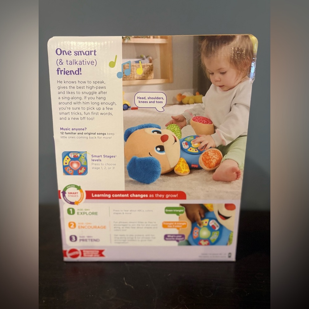 NWT Fisher-Price Baby Toy Laugh & Learn Smart Stages Infants Ages 6+ Months - Picture 4 of 6